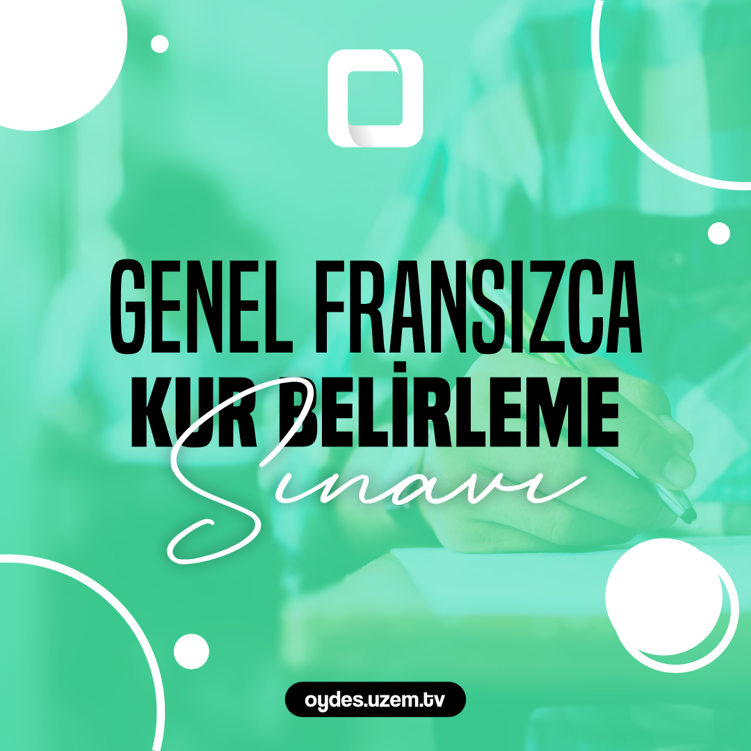 Genel Fransızca Eğitimi